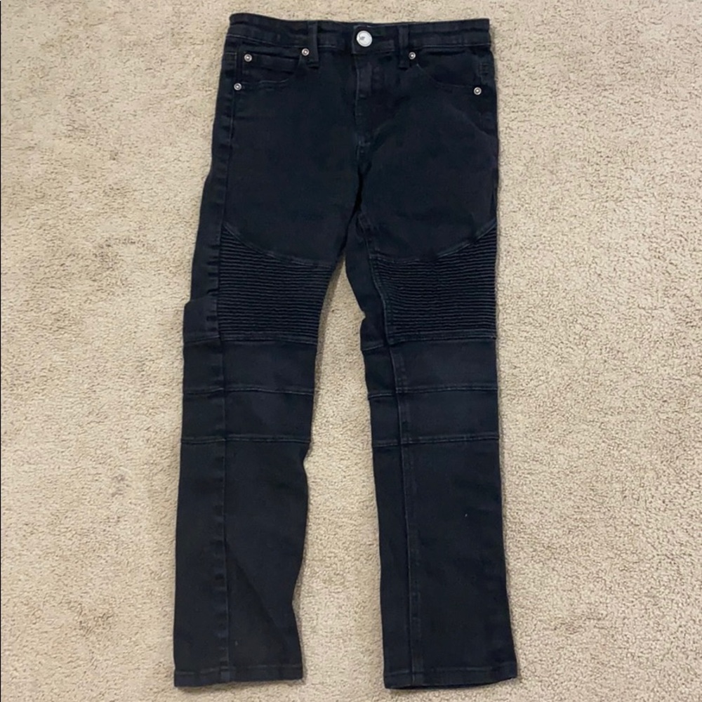 Boys denim jeans with fashion lining, lightly used